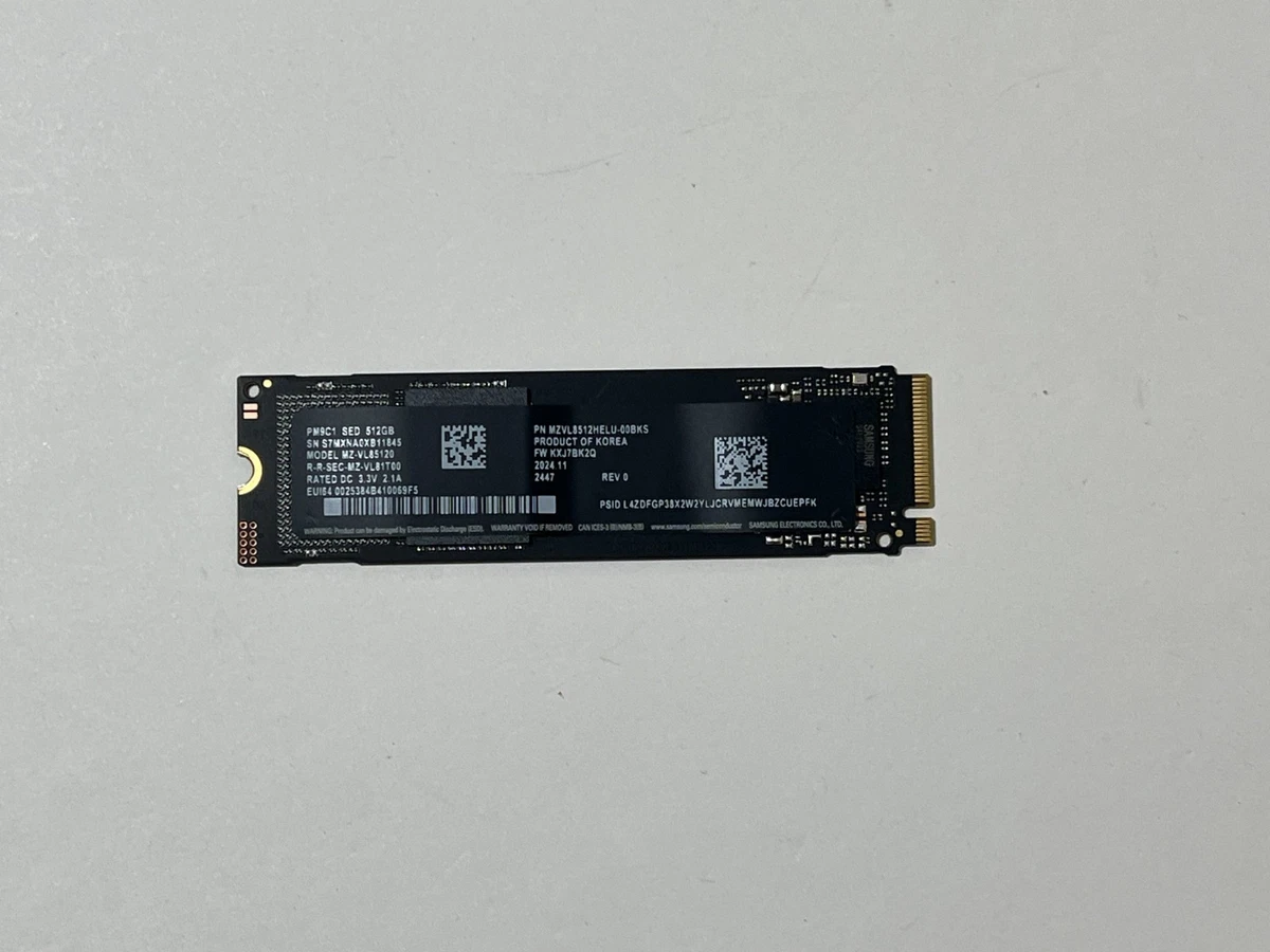 Samsung 512 GB PCI Express Solid State Drives for sale | eBay