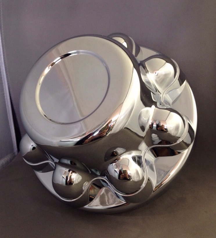 NEW Cargo RV Travel TRAILER 8-Lug Wheel CHROME Center Cap PHOENIX