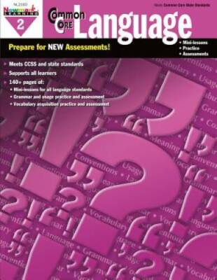 Common Core Practice Language Grade 2 - Paperback - VERY GOOD
