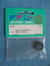 GENUJINE MUGEN SEIKI 707 PRIMA PRIMA MARCIA 15T 15 DENTI MTX3 T0707 NUOVO CON SCATOLA