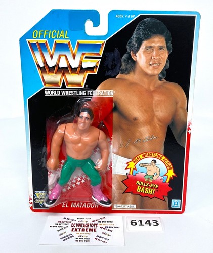 WWF wwe Vintage Wrestler El Matador Tito Santana H...
