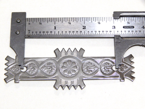 Victorian East Lake Drawer Pull Nickel Plated Brass - Picture 3 of 6