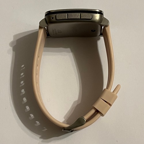 Pebble Time Steel Smart Watch 511: 38mm Stainless Steel Body w/ Silicone Band - Zdjęcie 5 z 6