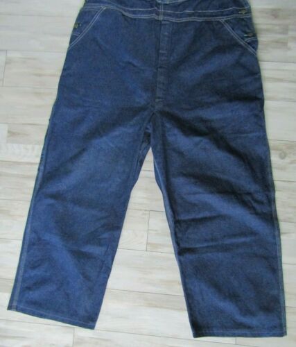 Vintage Oshkosh BGosh Denim Vestbak Work Overalls Union Made Size 44x29 - Picture 3 of 6