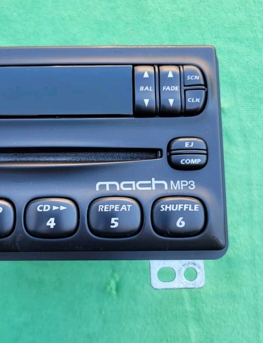 Ford Mustang Mach 2001-2004 MP3 OEM AM/FM radio CD, doble DIN, probado, bonito - Imagen 8 de 15