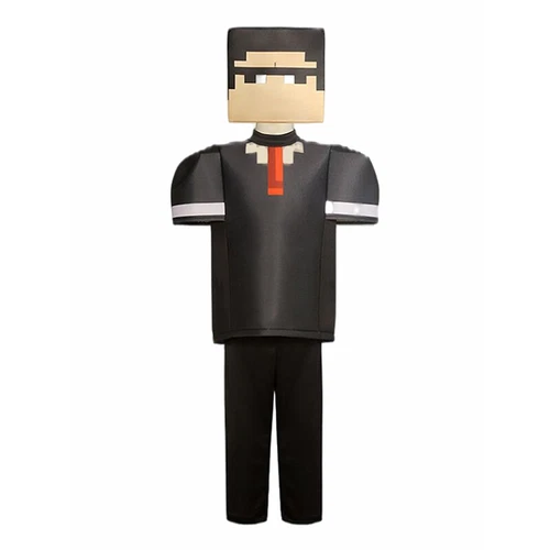 Kids Minecraft Halloween Cosplay Costume Jumpsuit Fancy Dress Party Outfit W1 - Picture 13 of 34