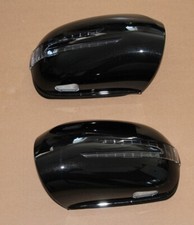 Spiegelkappen mit LED Blinker für Mercedes W164 ML X164 W251 in Schwarz 197 Spiegelkappen mit LED Blinker für Mercedes W164 ML X164 W251 in Schwarz 197