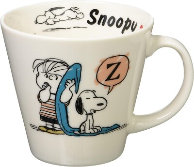 PEANUTS Mug Cup Approx. 340ml Goo Goo Made in Japan White SN852-11