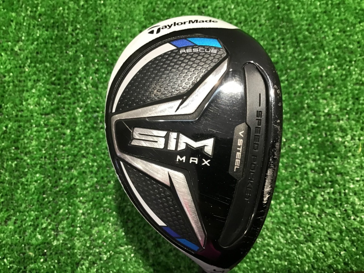 TaylorMade SIM MAX U4 Utility / Ladies 4u 22 Deg / Flex L / TENSEI