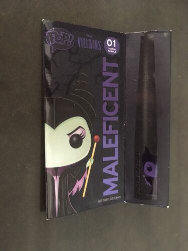 Disney Funko Pop Villains Maleficent Thorny Purple Liquid Eyeliner 01 New - Afbeelding 1 van 5