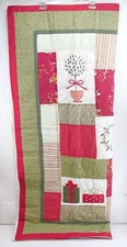 Quilt 47 x 57 Blanket Christmas C & F Enterprises Trees VINTAGE Holiday Winter
