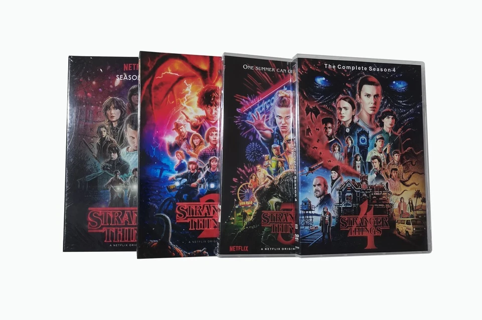 Stranger Things Season 1-4 DVD New & Sealed Boxset for US - Image 3 of 4