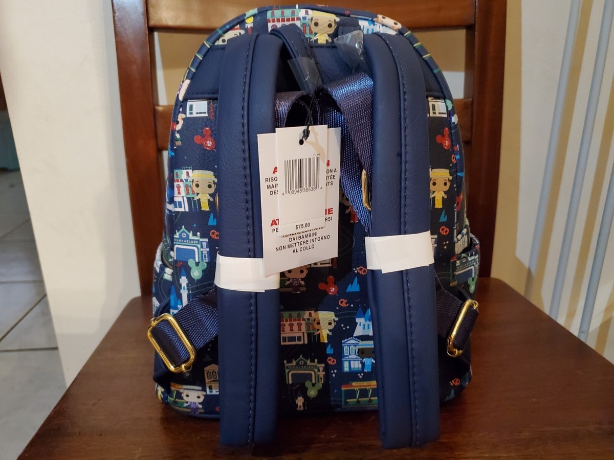 Disney Parks Loungefly Dapper Dans Backpack 2022 Main Street USA NEW IN PKG Delightful New Dapper Dans Backpack Now at Startraders  main image 2