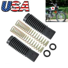 Front Fork Boots Oil Seals Springs Rebuild Kit CT90 TRAIL90 S90 CB125 CL125 S90