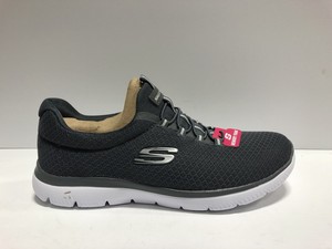 dark grey skechers