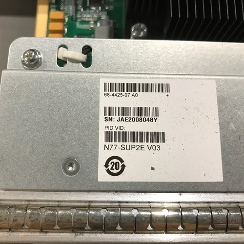 Cisco N77-SUP2E V02 Nexus Enhanced Module 32GB RAM 2x Intel Xeon LC5528 2.13GHz - Picture 3 of 7
