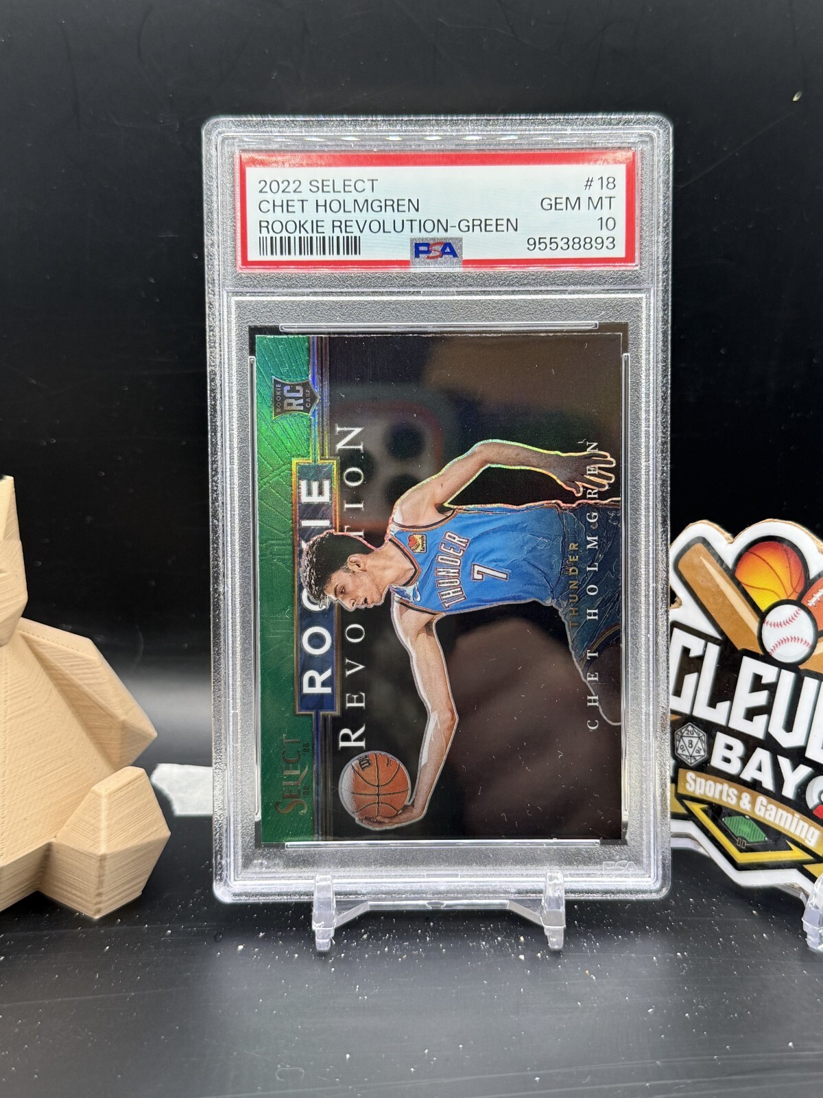 Chet Holmgren 2022 Select Rookie Revolution Green PSA 10 (CBR)