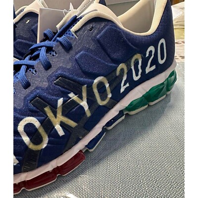 ASICS GEL-QUANTUM 360 5 EM NAVY 9.5 Tokyo 2020 Olympic Sneaker