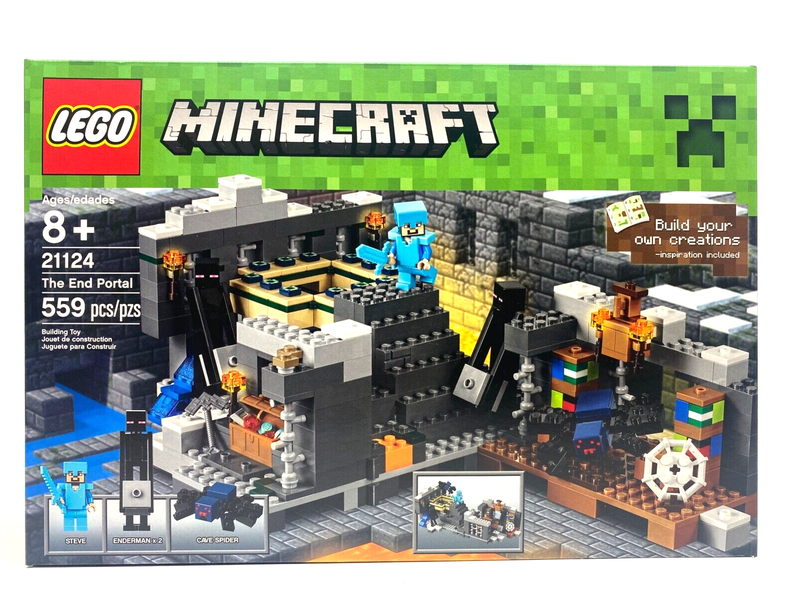 LEGO Minecraft: The Portal for sale online | eBay