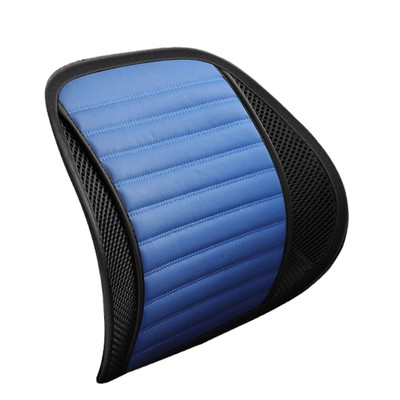 Car Seat Lumbar Support Cushion Memory Foam Driving Back Pillow Kit Back Support