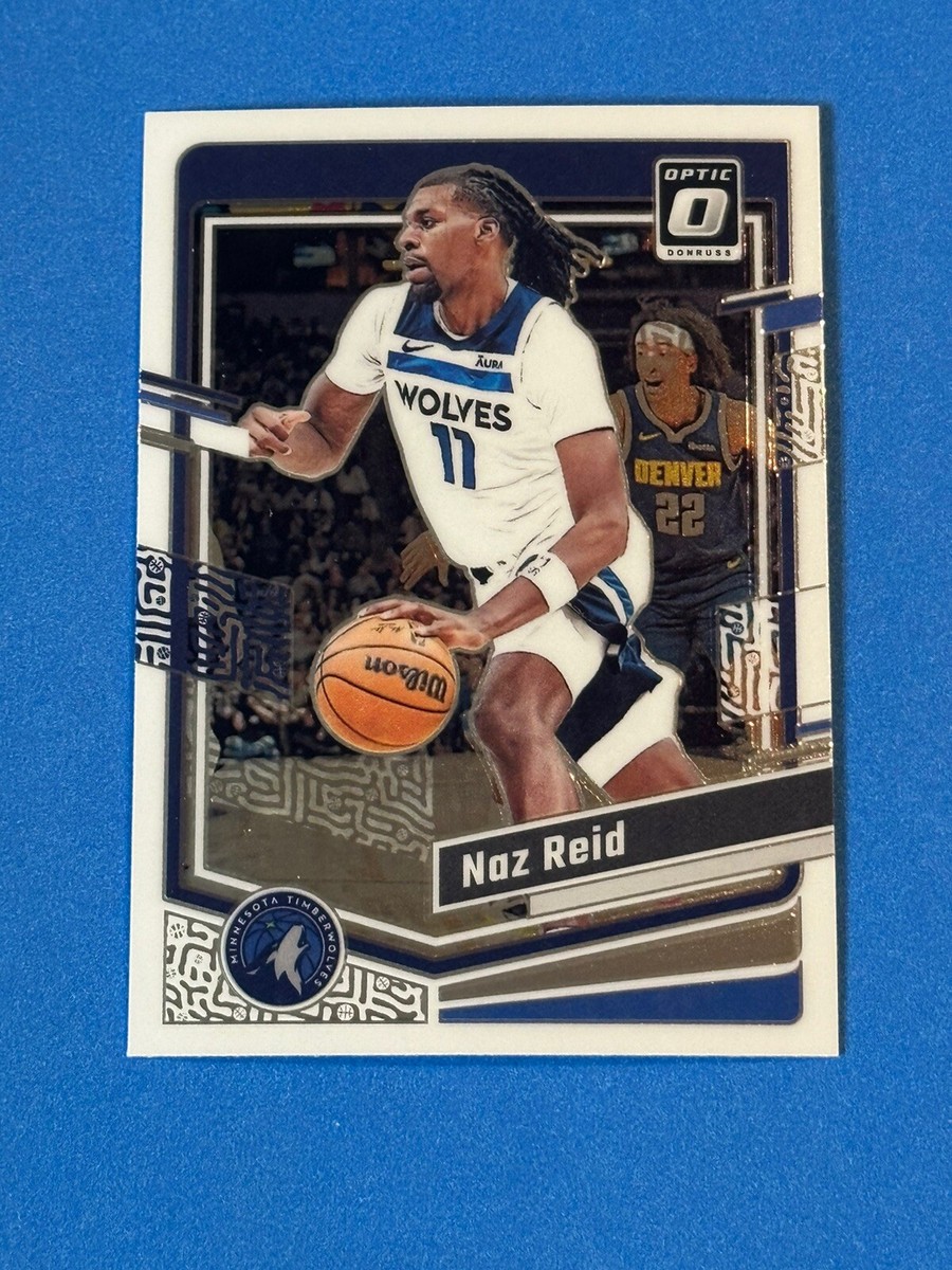 2023-24 Panini Donruss Optic Naz Reid #192 Minnesota Timberwolves 