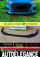 💥Art.0629 SPLITTER GEEIGNET FÜR A3 8J 2020+ SLINE S3 GLÄNZEND SCHWARZ💥