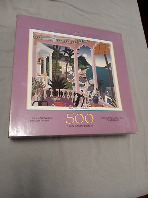 Vintage Puzzle 500 Teile Ceaco 1996 Thomas Mcknight Basse Terre Neu