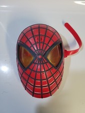 The Amazing Spiderman Hasbro Marvel 2012 Light Up Talking Mask- WORKS Sounds
