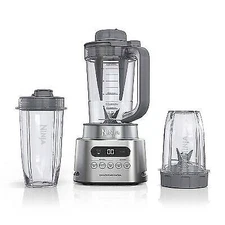 Ninja SS151 TWISTi Blender DUO 1600W Smoothie Maker w/ To-Go Cups Gray New