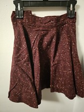 Vintage Women's Girls 1950s 1960s Pleated Plaid Wool Skirt