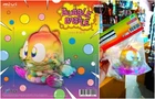 MiVi TAITO 1986 Bubble Bobble Figure Rainbow Transparent Version BBVT-007