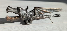 1970s Vintage Soviet Dragon Metal Nut Cracker USSR Rare Collectible
