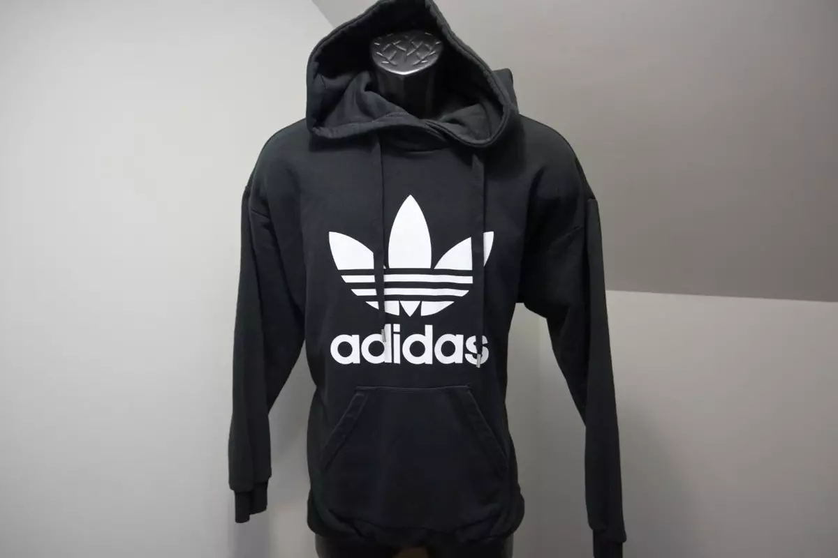 Adidas black hotsell sweater mens
