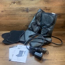 Fit King FT-057A Olive 3 Mode Low Noise Air Compression Leg Massager With Heat.