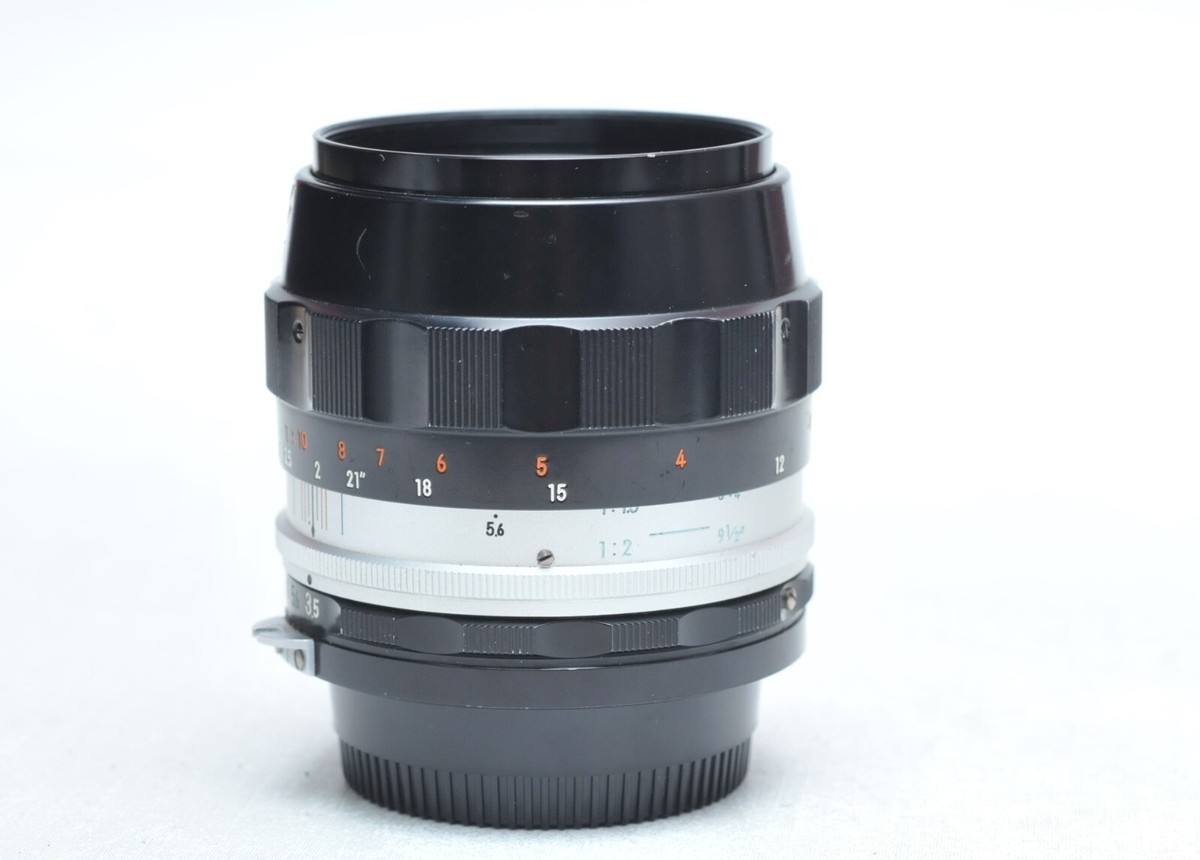 Nikon Nikkor 55mm f/3.5 Micro Macro Manual Focus Lens 727 | eBay