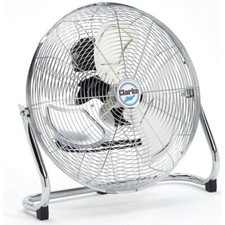 Floor Fan Clarke 18" High Velocity . 230 Volt 3 Speed Fan with Tilt Stand.