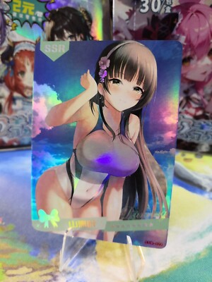 RINKO SHIROKANE - SSR-024 - Goddess Story Waifu Card - BanG Dream Anime Manga