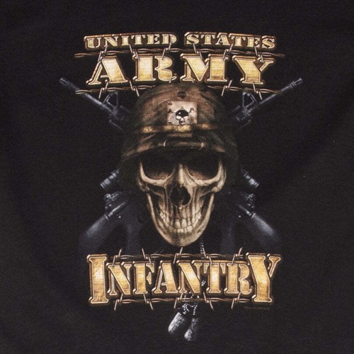 VINTAGE US ARMY INFANTRY 2000S TEE SHIRT SIZE SMALL NOS - Picture 5 of 6