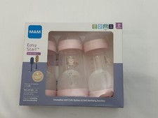 MAM Easy Start Self Sterilising Anti-Colic Bottle Pack of 3 (3 x 260 ml).