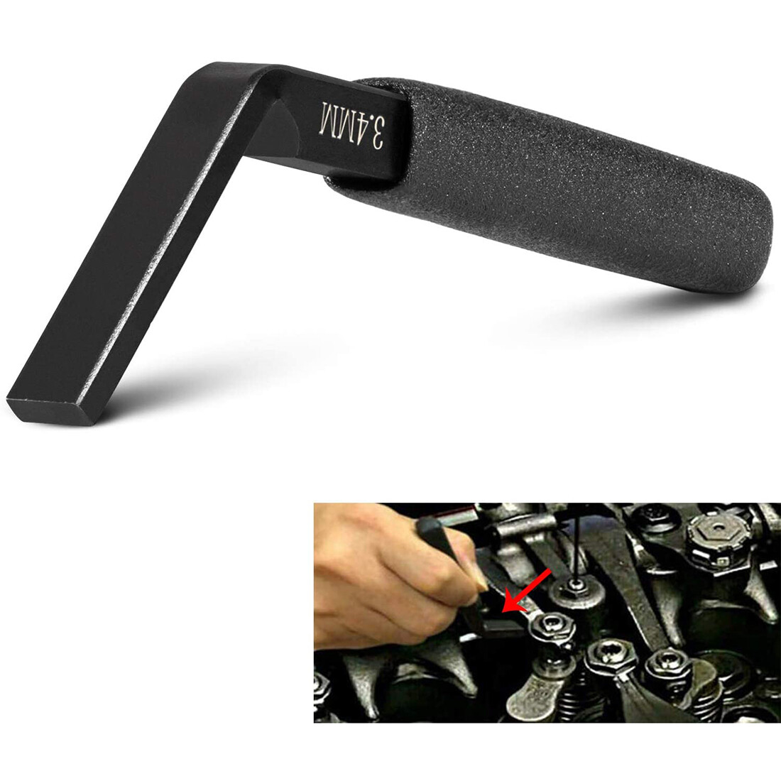 Cummins ISX12 Engine Brake Adjustment Tool 3.4MM 5298757 Jake