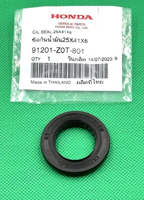 Genuine Honda 91201-Z0T-801 Oil Crankshaft Seal OEM GX160 Genuine Honda 91201-Z0T-801 Oil Crankshaft Seal OEM GX160