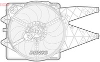 Denso LüFter, MotorküHlung DER09092 FüR Fiat