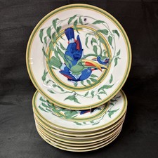 Hermes Paris TOUCANS Dinner Plate 10 3/4 Inch...