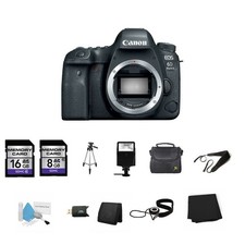 Canon EOS 6D Mark II DSLR Camera Body Only 24GB Bundle
