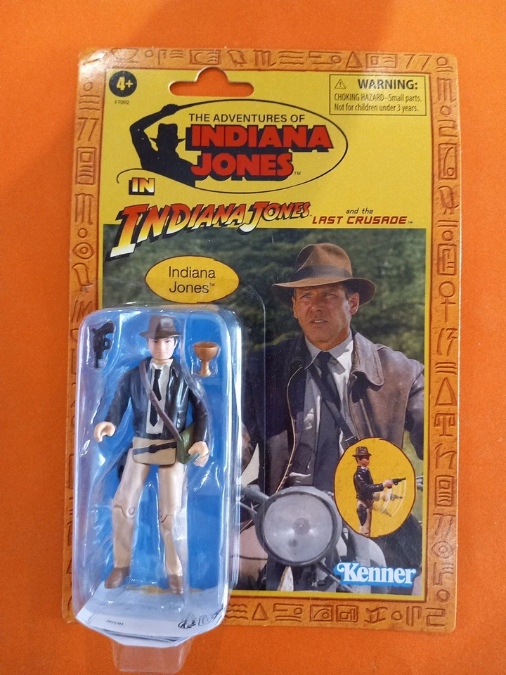 FIGURINE ARTICULEE INDIANA JONES LAST CRUSADE KENNER HASBRO NEUF - Photo 1/2