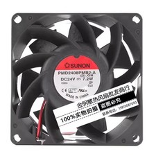 SUNON PMD2408PMB2-A 8038 24V 7.2W  8CM 2-wire inverter cooling fan