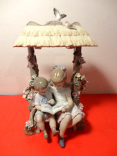 2001 Lladro "Una lezione di lettura" # 6766 Figurina porcellana (13 per 8 per 6")