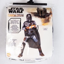 Rubies Kids Star Wars The Mandalorian Costume M 8-10 Deluxe Padded Complete M41