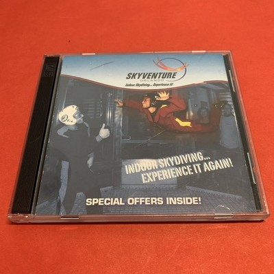 SKYVENTURE FROM ORLANDO FLORDIA DVD +Photo Cd