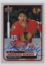 2025-26 Chicago Blackhawks Centennial Memorable Moments Grant Mulvey Auto 09am
